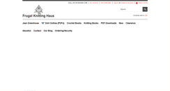 Desktop Screenshot of frugalhaus.com